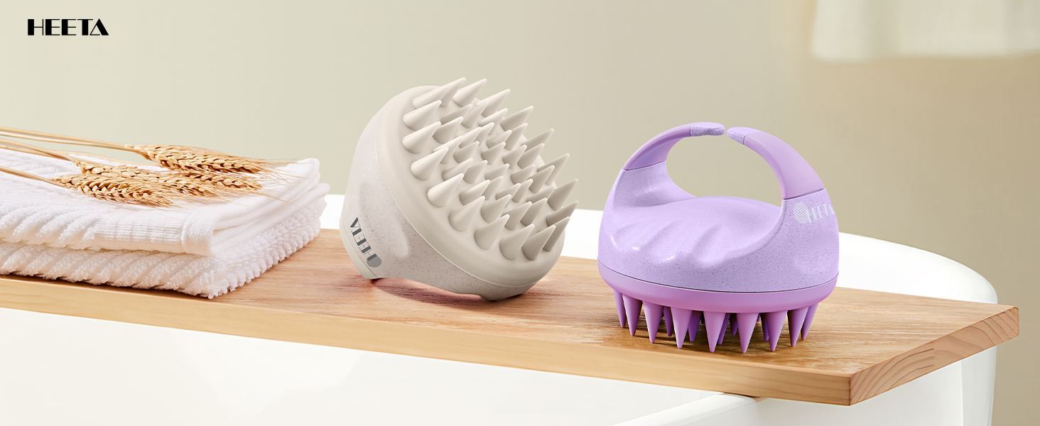 HEETA Scalp Massager Hair Growth with Soft Silicone