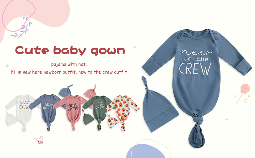 Newborn Sleeper Gown