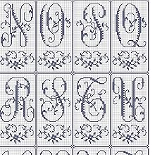Vintage Alphabet Cross Stitch Encyclopedia: 150 Antique