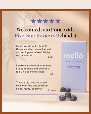 mello magnesium supplement to relax and wind down and reduces stress