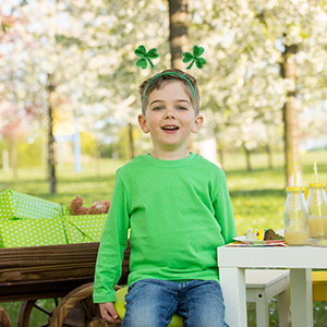 St Patrick's Day Shamrock Headbands