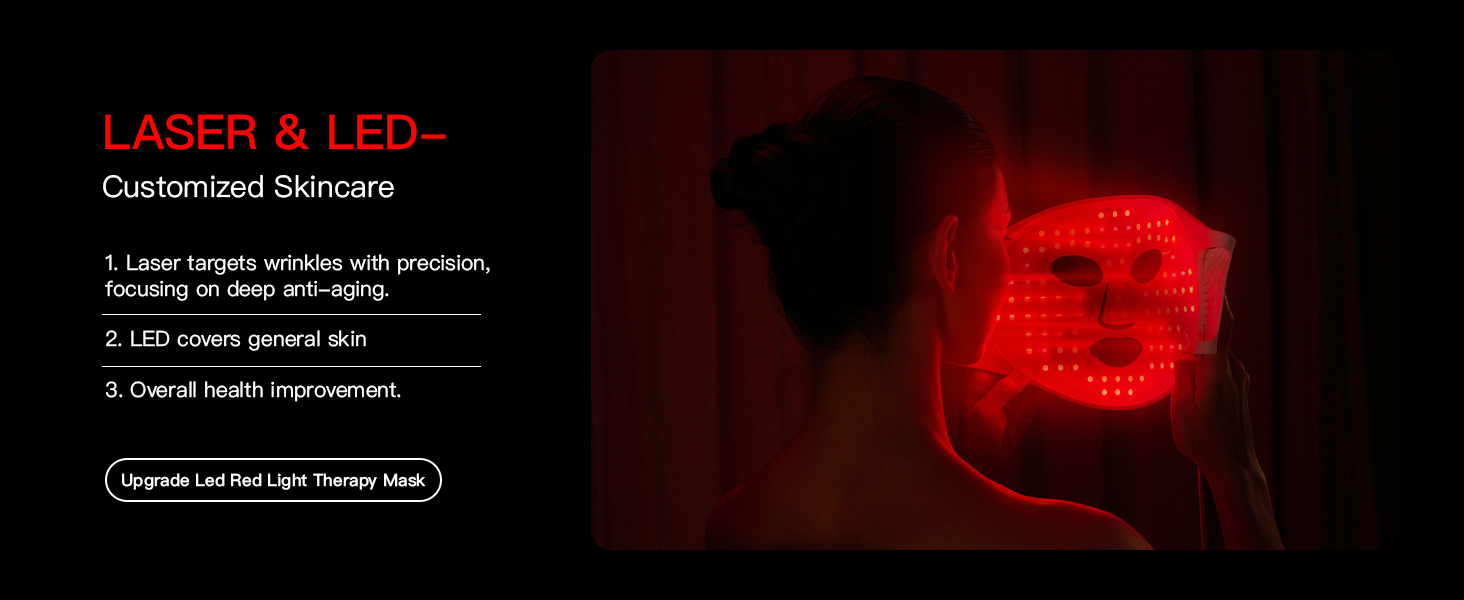 led light therapy face mask
