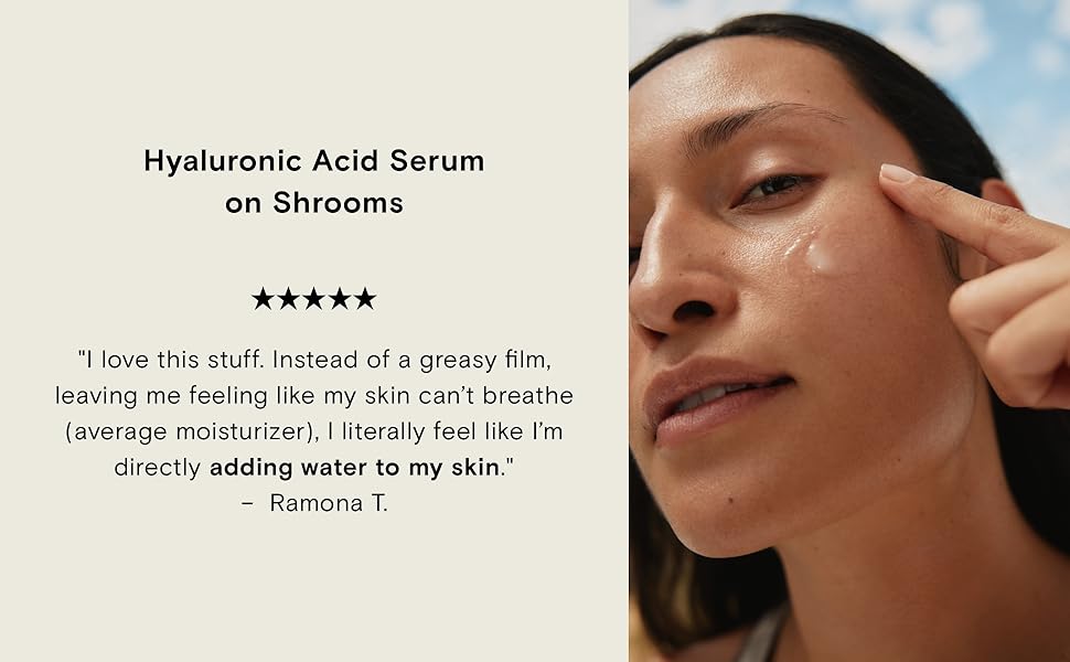 Hyaluronic Acid Serum with natural ingredients