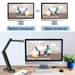4K USB Document Camera teacher 8MP Visualiser class light Distance Learning