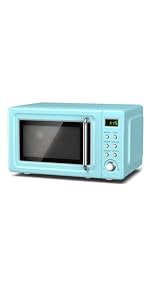Amazon.com: Retro Microwave Oven, 0.7cu.ft Countertop