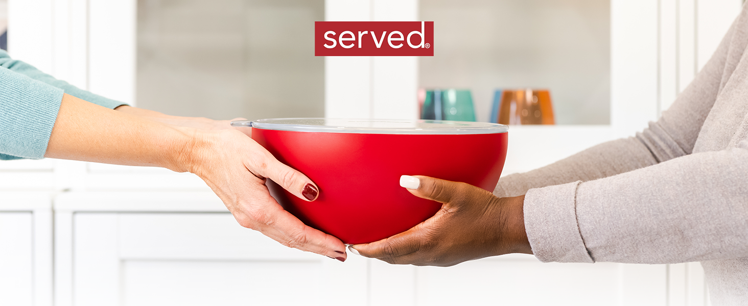 served Brand Premium Small Serving Bowl Keep Food Hot or Cold for Hours with