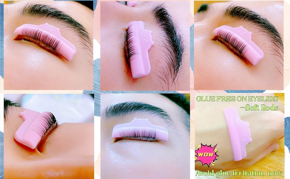 Lash Lift Shields U Curl Eyelash Perm Rod 5 Size Lash