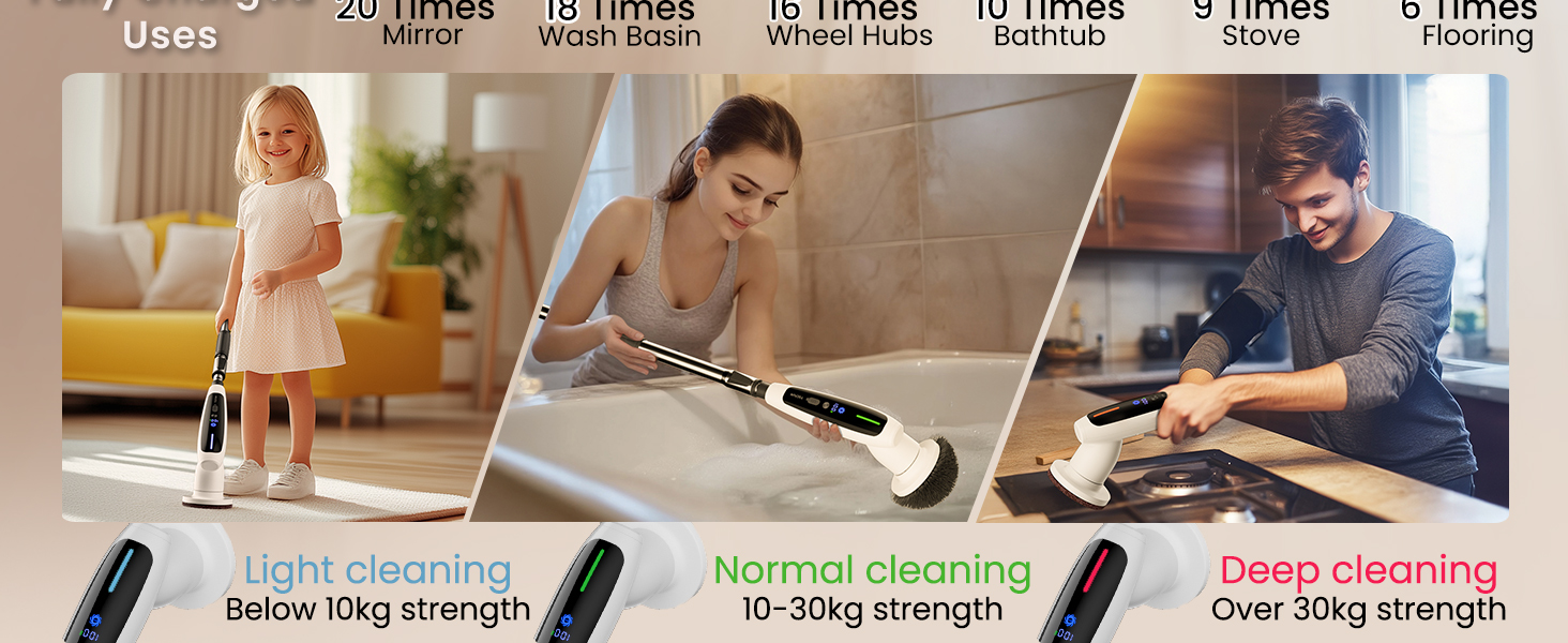 electric spin scrubber