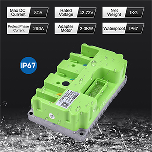 Brushless Controller with Temperature Sensing Functio