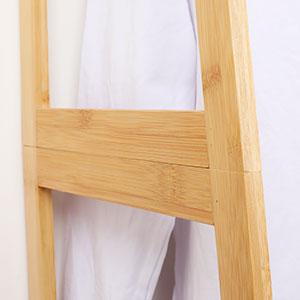 portable clothes rack for small space reinforced structure with 3 back support bars