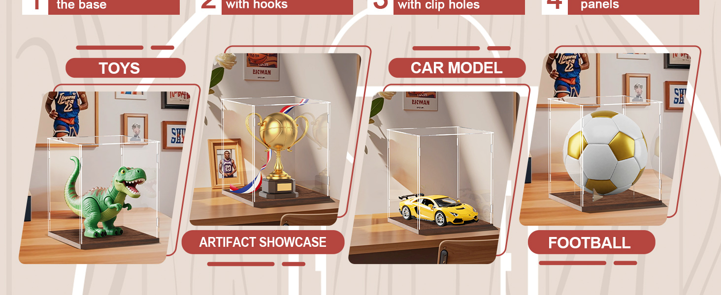 basketball box display case