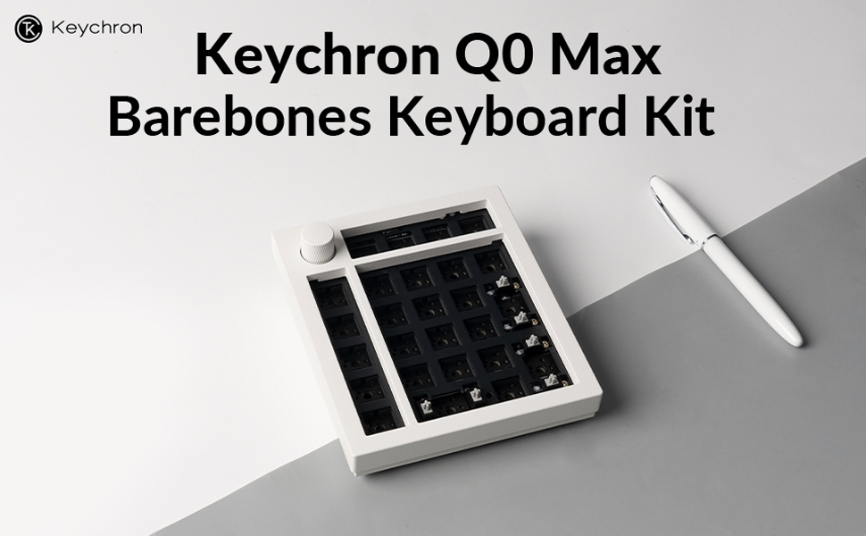 Keychron Q0 Max QMK カスタム ナンバー パッド Amazon.com: Keychron Q0 Max Wireless Custom Mechanical