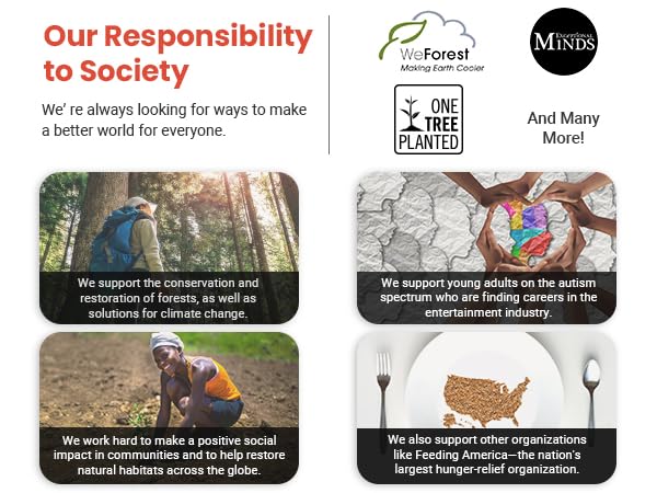 We support the charity organisations to make a positive social impact