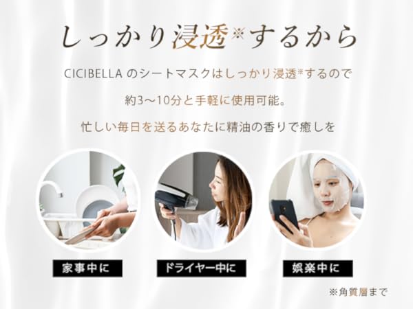 Amazon | シシベラ フェイスパック 30枚 大容量 日本製 スーパー