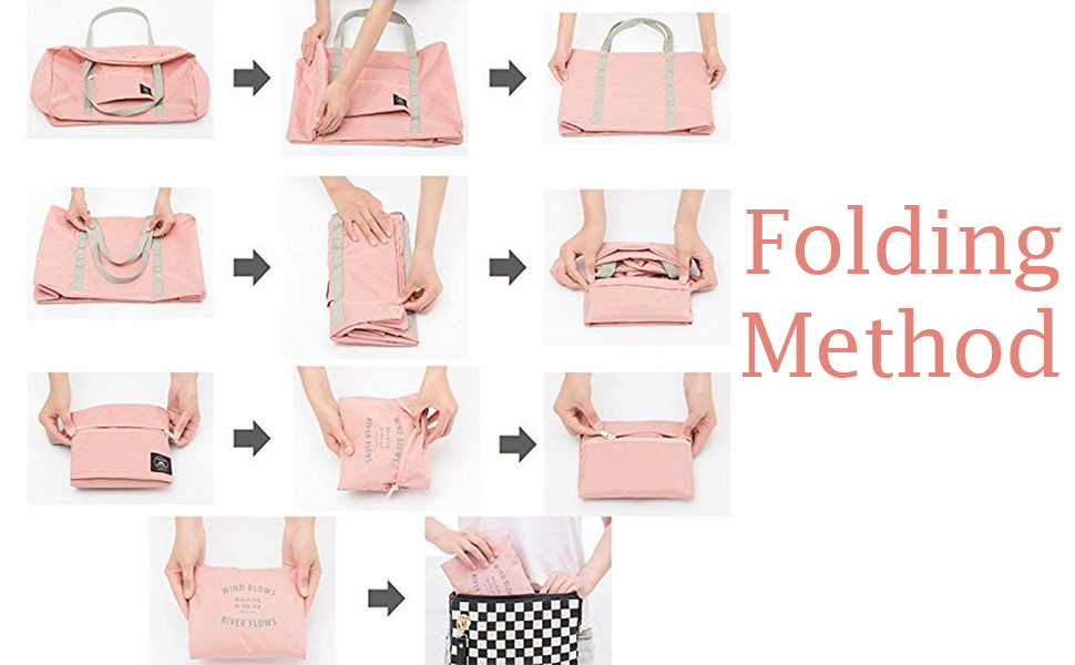 Minnesota Travel Folding Duffle Bag