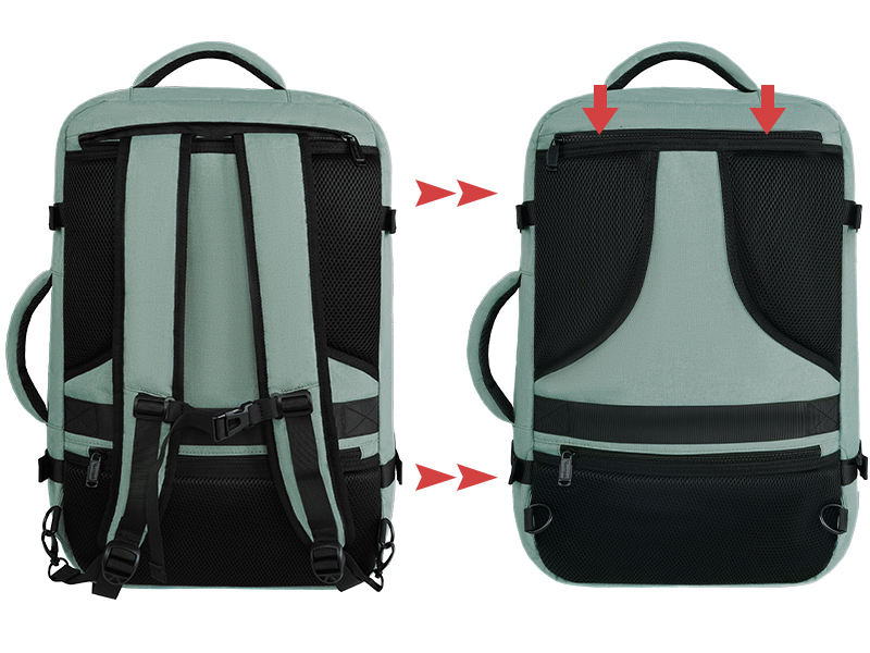 Vancropak Travel Bag, Large 40L Carry on Backpack Airline