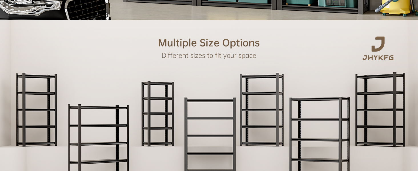 5-Tier Metal Storage Shelves