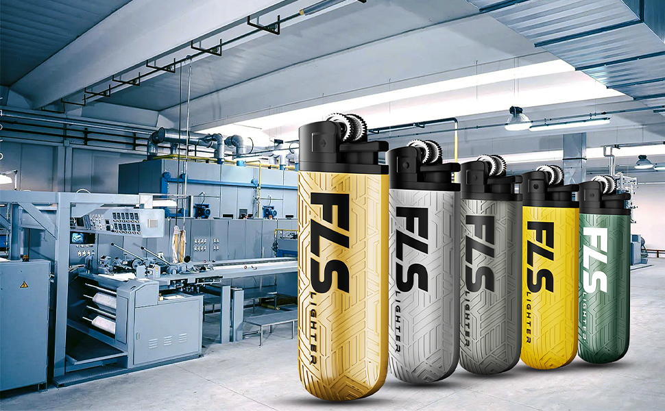 FLS Disposable Lighters 50 Pack, Classic Lighters for