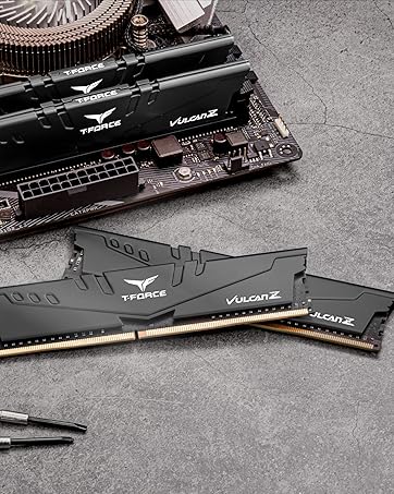 Team T-force vulcanz 8gb×4 16GBkit 2セット Team 16GB (2 x 8GB) T-Force Vulcan DDR4 PC4-24000 3000MHz