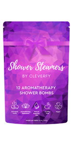 Shower steamer, shower bombs, essential oils, sinus relief, menthol, eucalyptus, gift for her