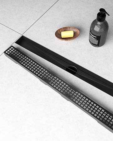 24 Drenaje de ducha lineal de pulgadas