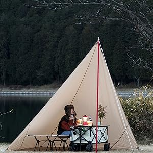 Amazon | S'more(スモア) タープ ポール Alumi pole 3段階調整