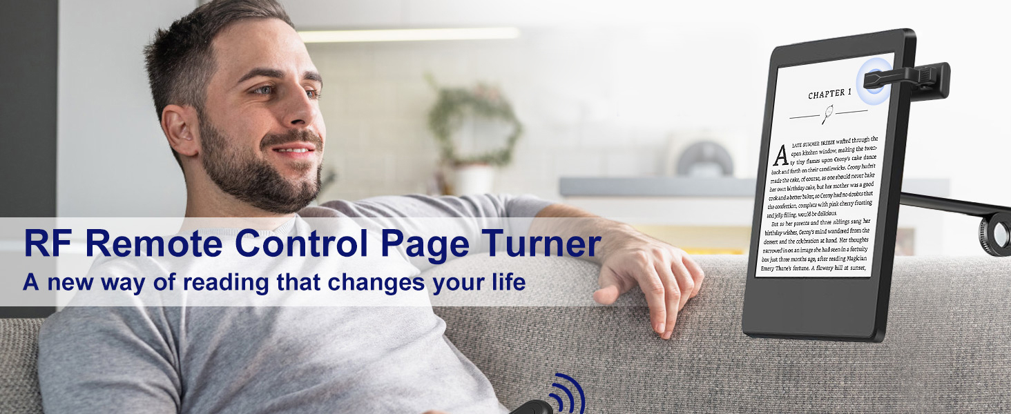 RF Remote Control Page Turner