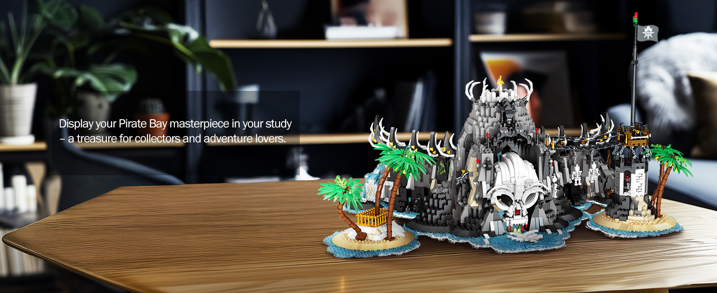 Reobrix Medieval Pirate Bay Building Set