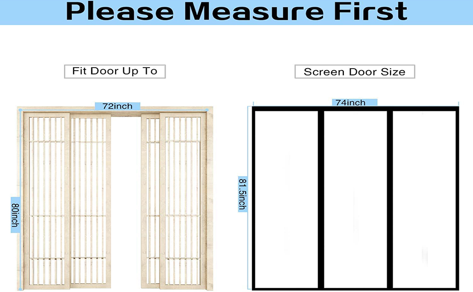 Insulated Door Curtain,Thick Thermal Doorway Screen Magnet  Closure,Temporary Door Insulation Cover for Winter Stop Draft Keep Cold Out  for Single