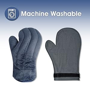 Microwave therapy mittens