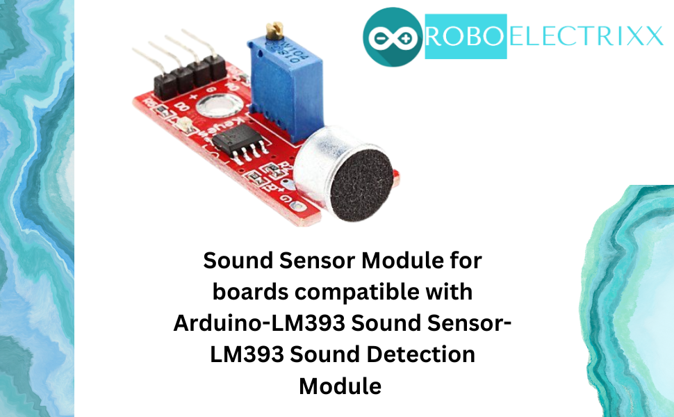 VGP RETAILS Sound Sensor Module for boards compatible with Arduino ...