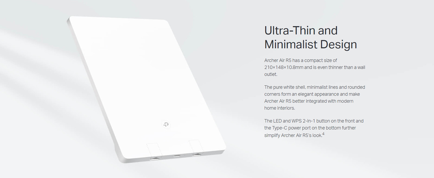Archer Air R5 AX3000 Dual-Band Wi-Fi 6 Air Router