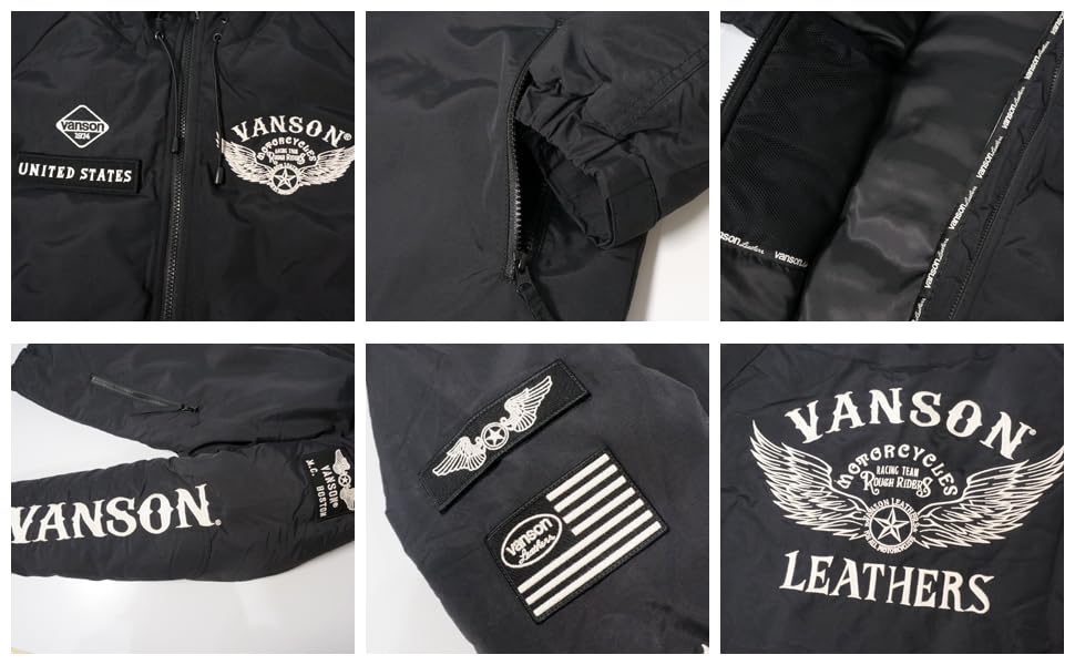 ⭐️ヒナジイ⭐️VANSON ジャケット　L 楽天市場】vanson ジャケット（バイクウェア・プロテクター