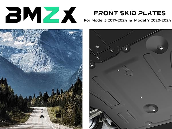 Amazon.com: BMZX Front Skid Plate for Tesla Model 3 (2017