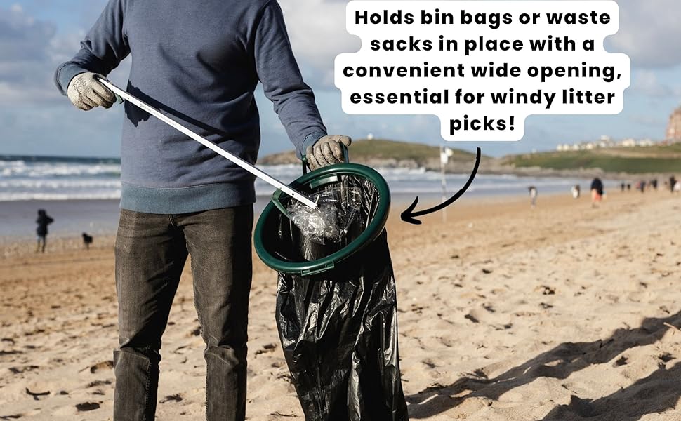 Recycled Litter Picking Bin Bag Hoop/Ring Made From 100 Recycled