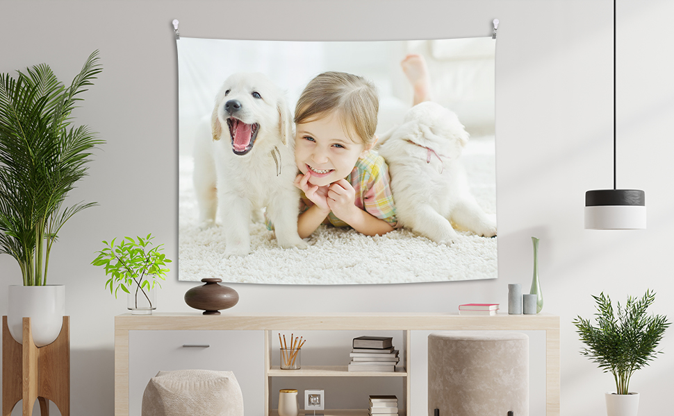 Yshsaiwj Custom Tapestry Upload Images Personalized