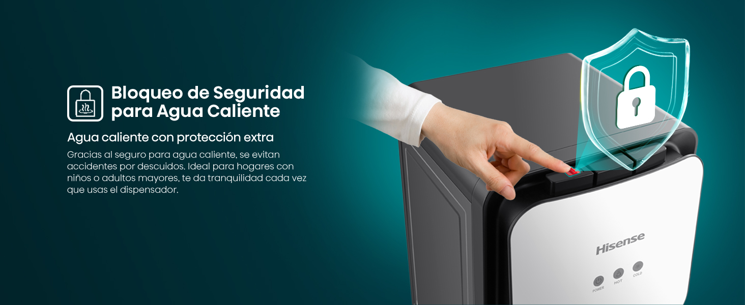 Bloqueo de seguridadpara Agua caliente