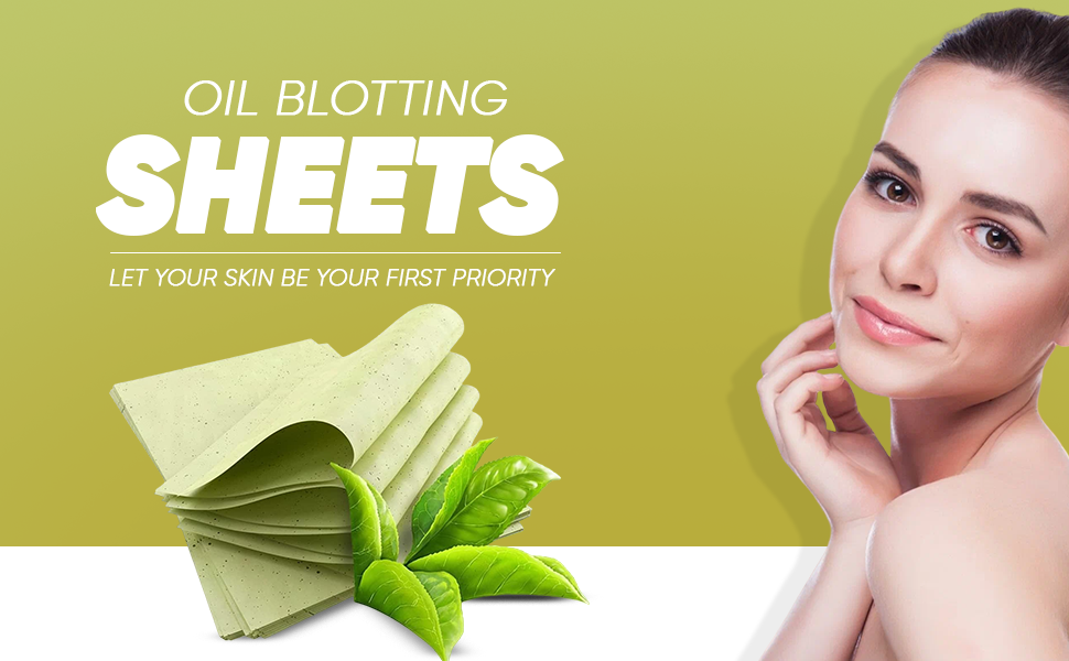 Lerfot Green Tea Infused Premium Oil Blotting Sheets 100 Pcs Thick