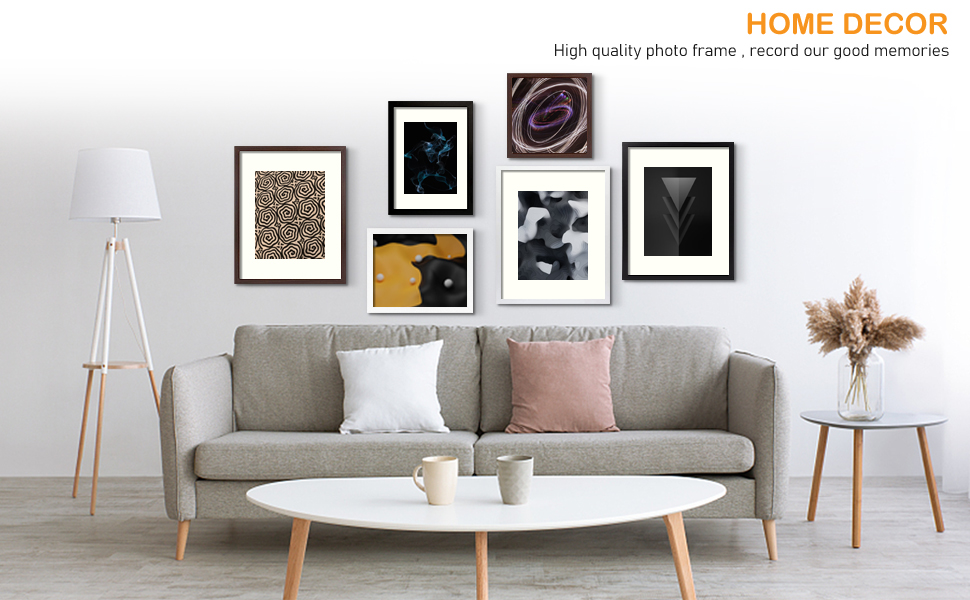 AUEAR, 16x20 Picture Frame, Display Pictures 11x14 with Mat or 16x20 Poster Frame