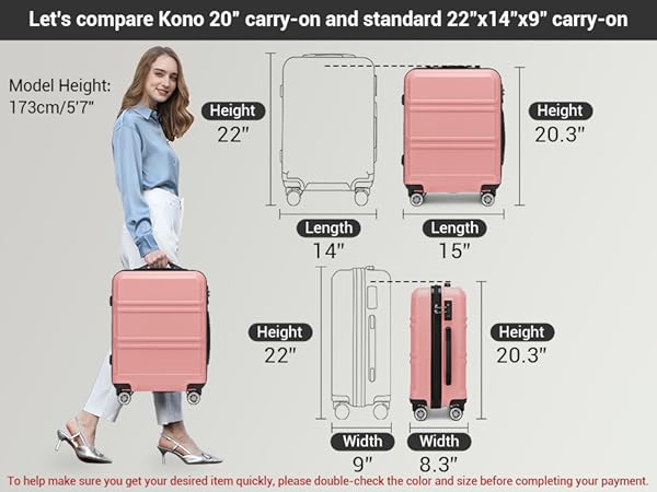 tsa carry on luggage dimensions
