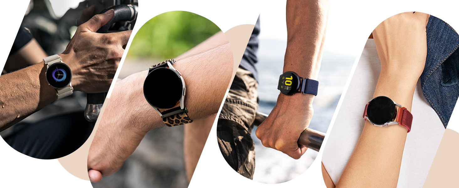 samsung galaxy watch 6 nylon watch bands
