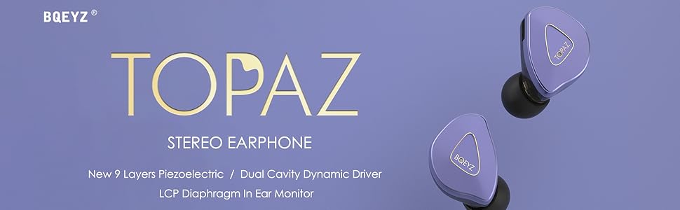 Amazon.co.jp: BQEYZ 蜂鳥ハチドリTOPAZ 耳掛け式 イヤホン有線