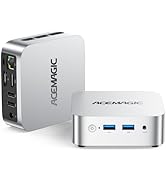 ACEMAGIC Vista Mini V1 ミニPC シルバー Silver ACEMAGIC VISTA Mini V1実機レビュー 手のひらサイズのミニPC