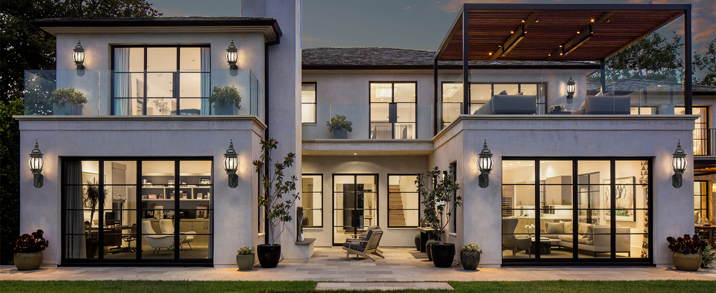 New Released Motion Sensor Outdoor Light - Larger Size - Updated Motion Sensor