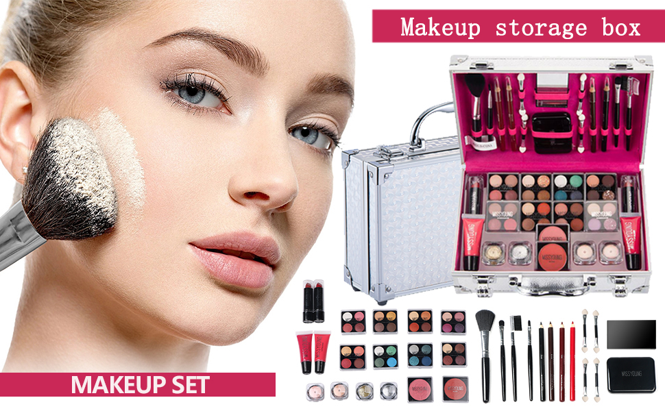 KARUIZI Makeup Kit Allinone Makeup Gift Set for Women