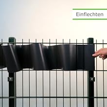 sichtschutzstreifen doppelstabmattenzaun sichtschutz gartenzaun zaun balkon balkonsichtschutz pvc