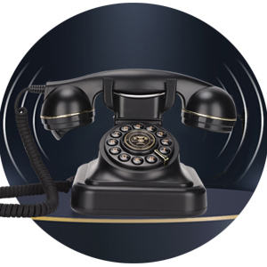 Antikes Telefon Vintage-Festnetztelefon für Zuhause Büro Altmodisches Festnetz-Retro-Festnetztelefon