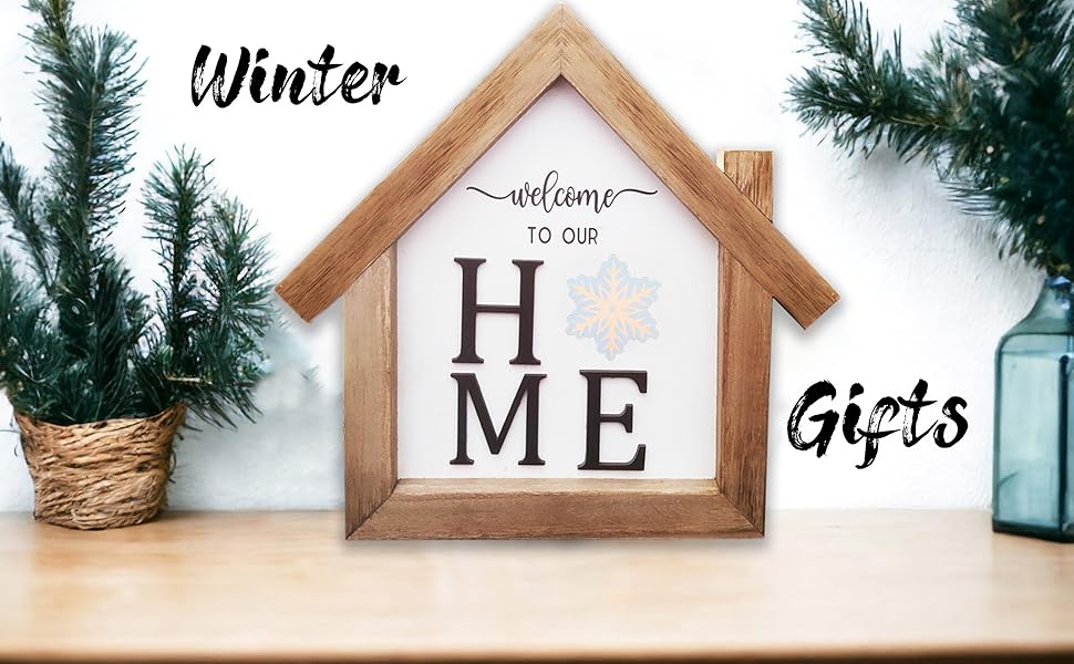 interchangeable welcome sign