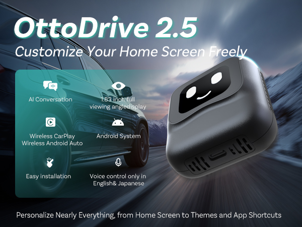 Amazon.com: OTTOCAST Wireless CarPlay AI Box Nano, Android