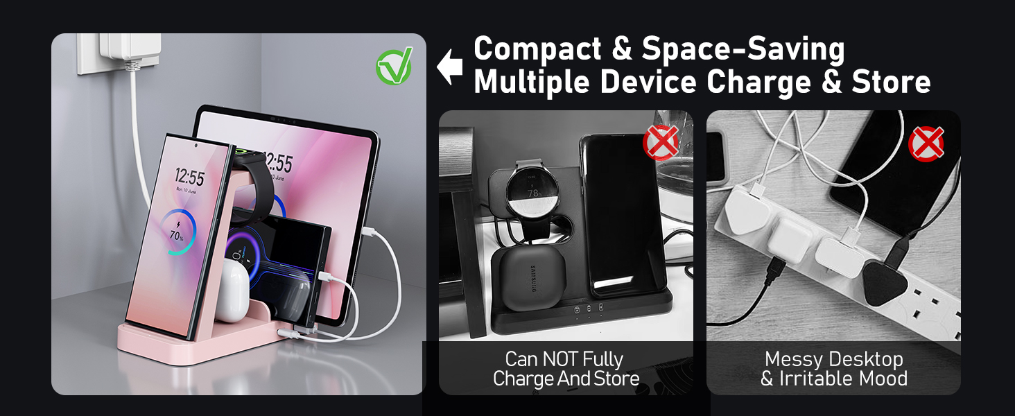 5 in 1 Wireless Charging & Storage